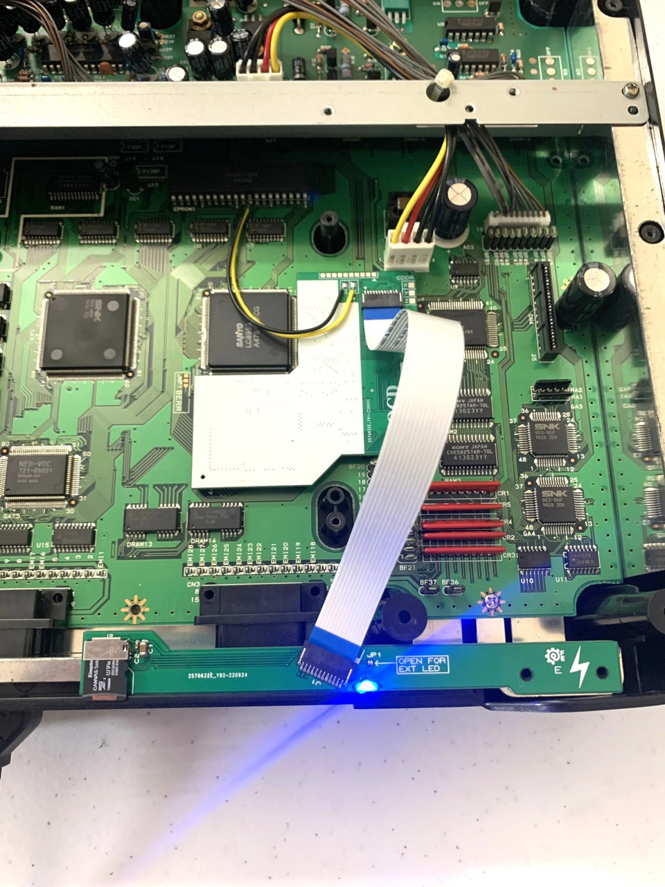 Neo Geo CD SD Loader by Furrtek - FRONT LOADER - Stone Age Gamer