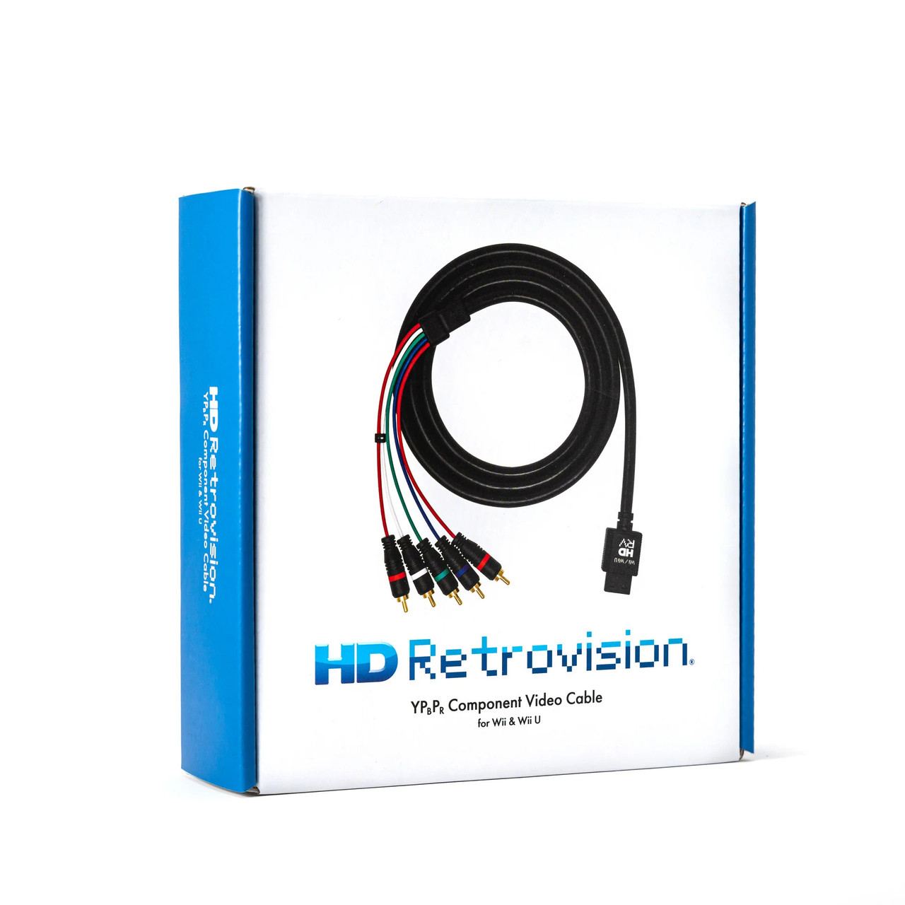 YPbPr Component Cable for Wii and Wii U - HD Retrovision - Stone
