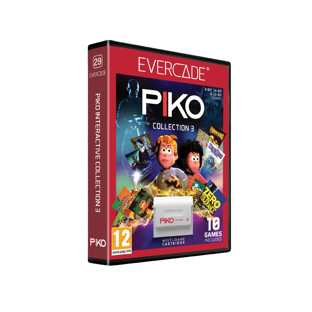 Piko Interactive Collection 3 - Evercade Game Cartridge - Stone