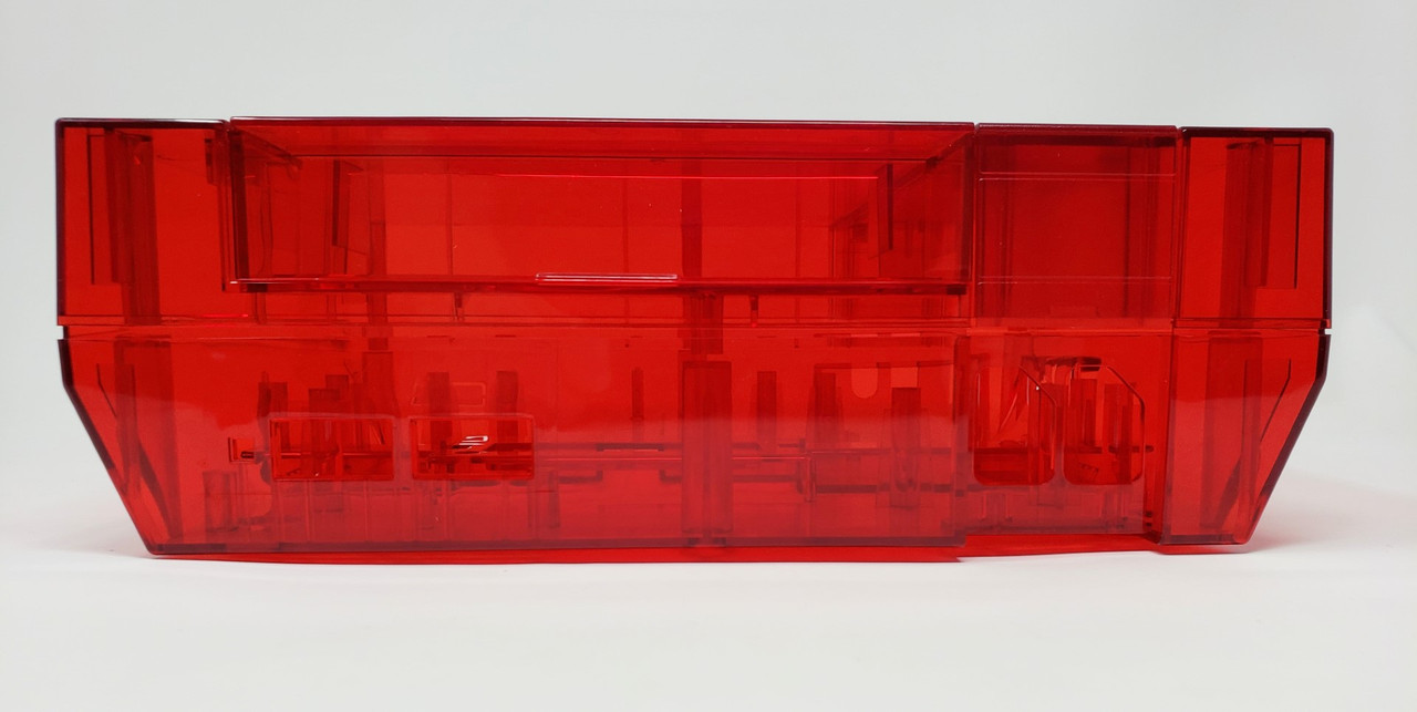 Nintendo NES Replacement Console Shell - Clear Red - Stone Age Gamer