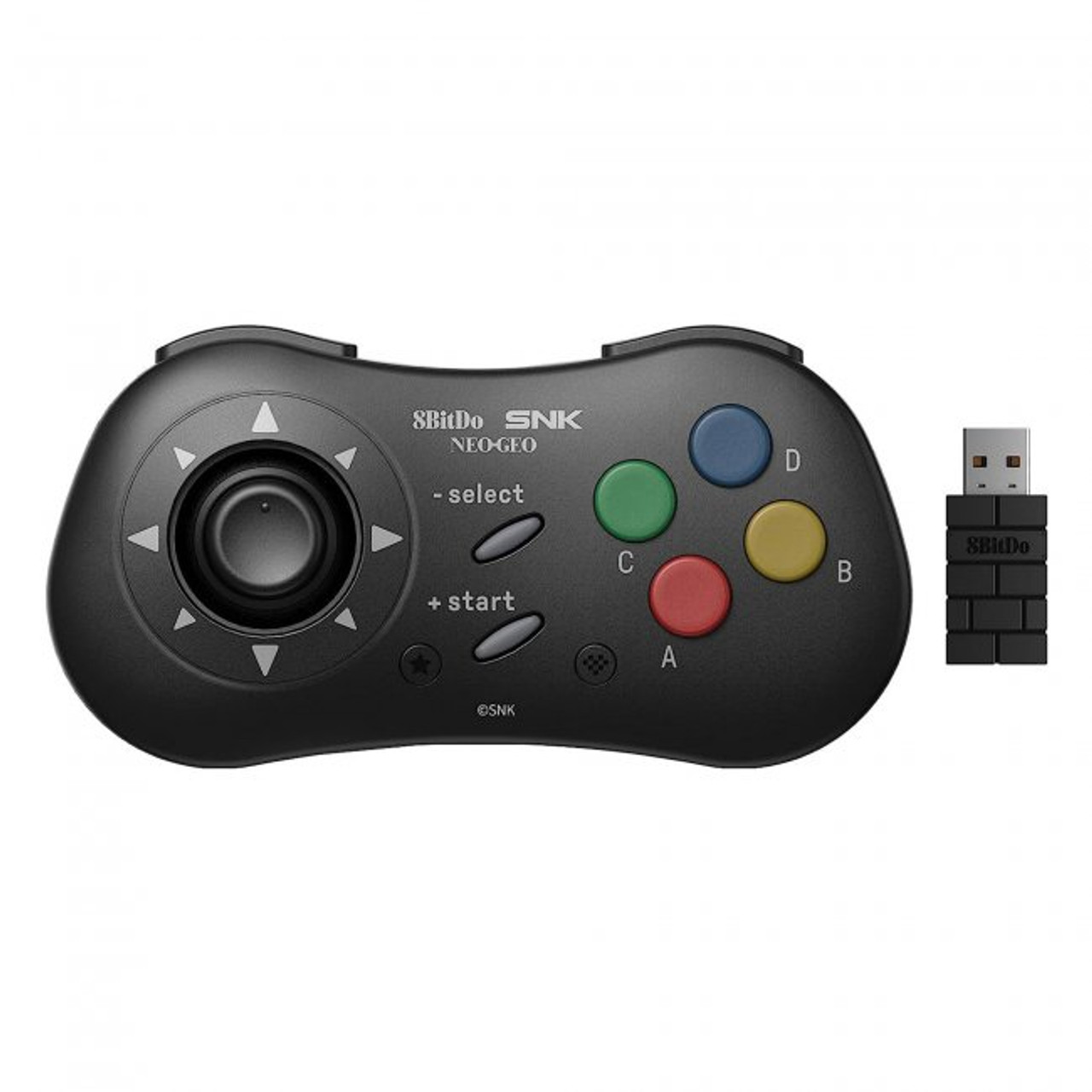 Neo Geo Mini Wireless Bluetooth Controller (Black) - 8BitDo - Stone Age  Gamer
