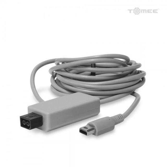 PowerShare Passthrough Charging Cable for Wii U GamePad Stone Age Gamer