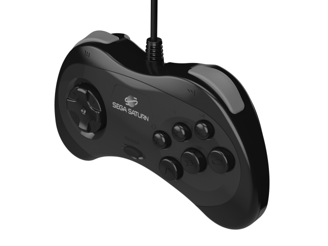 Retro-Bit Sega Saturn-Style USB Controller - Thumbnail 2