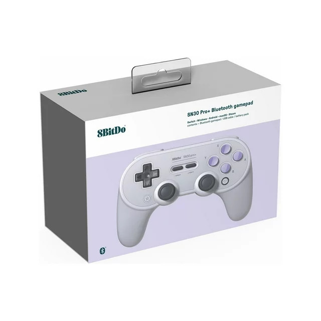 SN30 Pro+ Bluetooth Gamepad SN Edition - 8BitDo - Stone Age Gamer