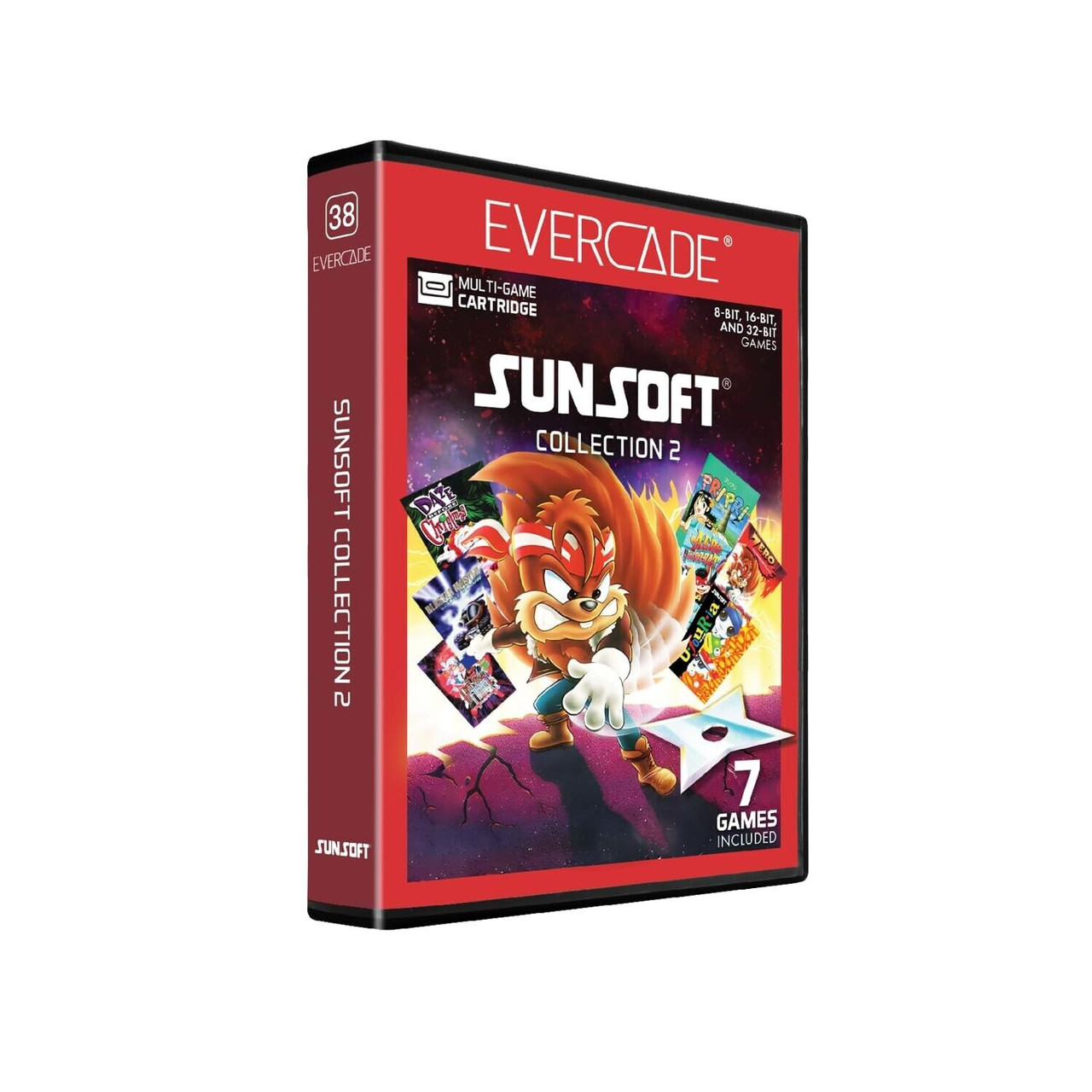 Sunsoft Collection 2 - Evercade Game Cartridge - Stone Age Gamer