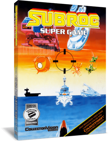 Subroc Super Game - ColecoVision - Stone Age Gamer