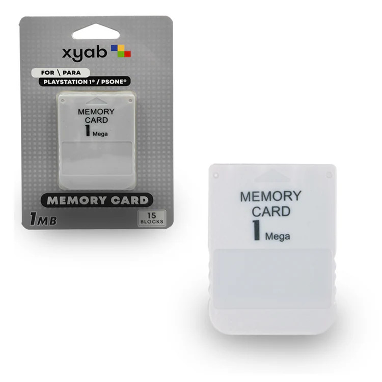 1MB Memory Card for Sony PlayStation 1 / PSOne -XYAB - Stone Age Gamer