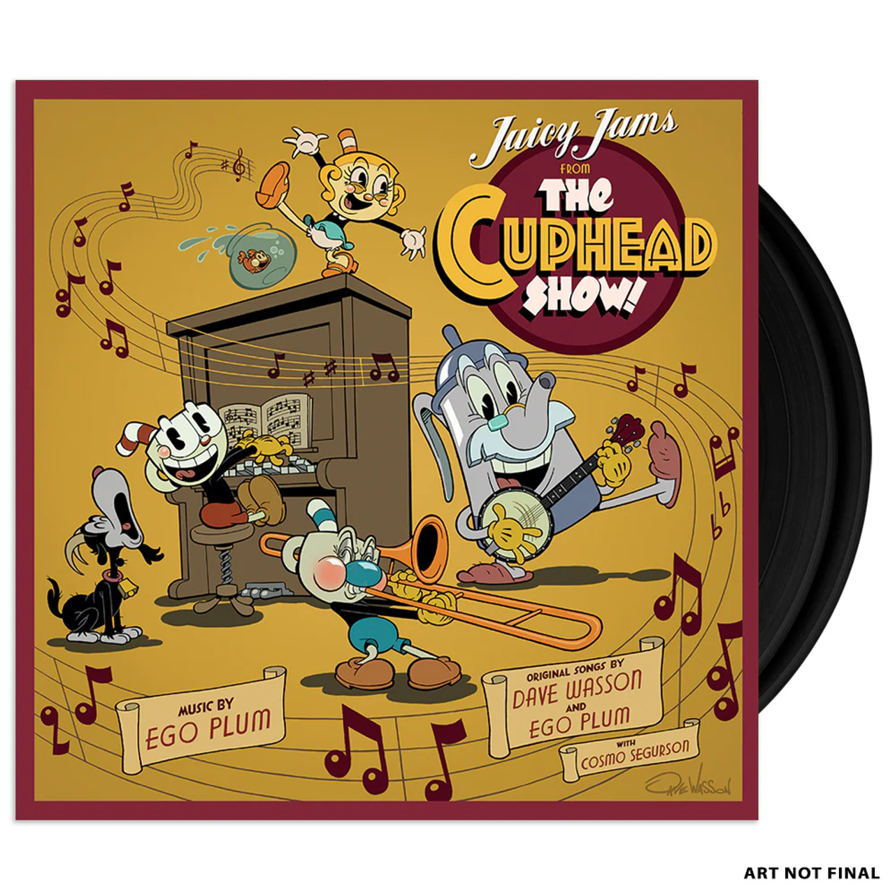 The Cuphead Show! 2xLP Vinyl - Stone Age Gamer