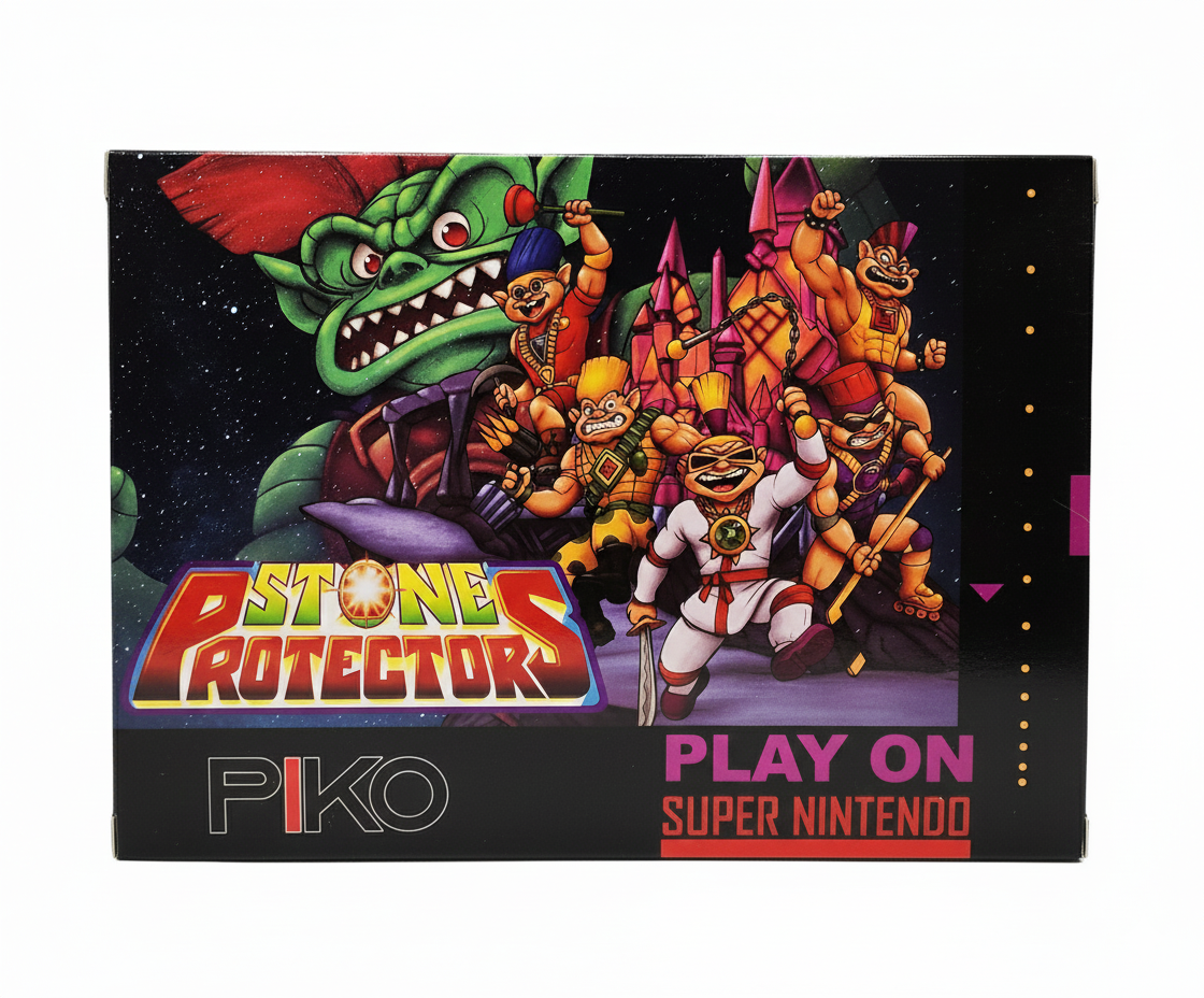 スーパーファミコン - SFC★STONE PROTECTORS SNES 海外版 北米版 美品 Stone Protectors - Super NES - Stone Age Gamer