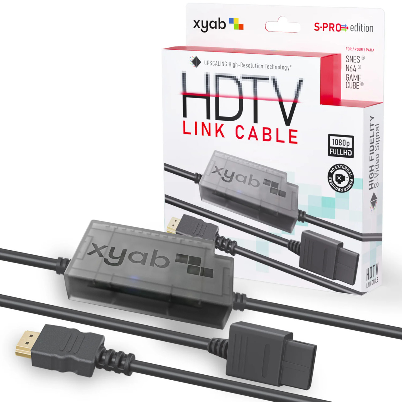 S-Pro HD Link Cable - Super NES, Nintendo 64, GameCube - Stone Age