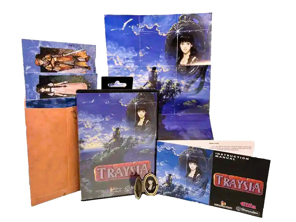 Traysia - Sega Genesis (New Limited English Edition) - Stone Age Gamer