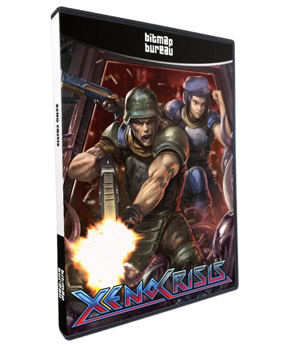 海外輸入　Xeno Crisis Xeno Crisis - Mega Drive / Genesis – Bitmap Bureau (EU)