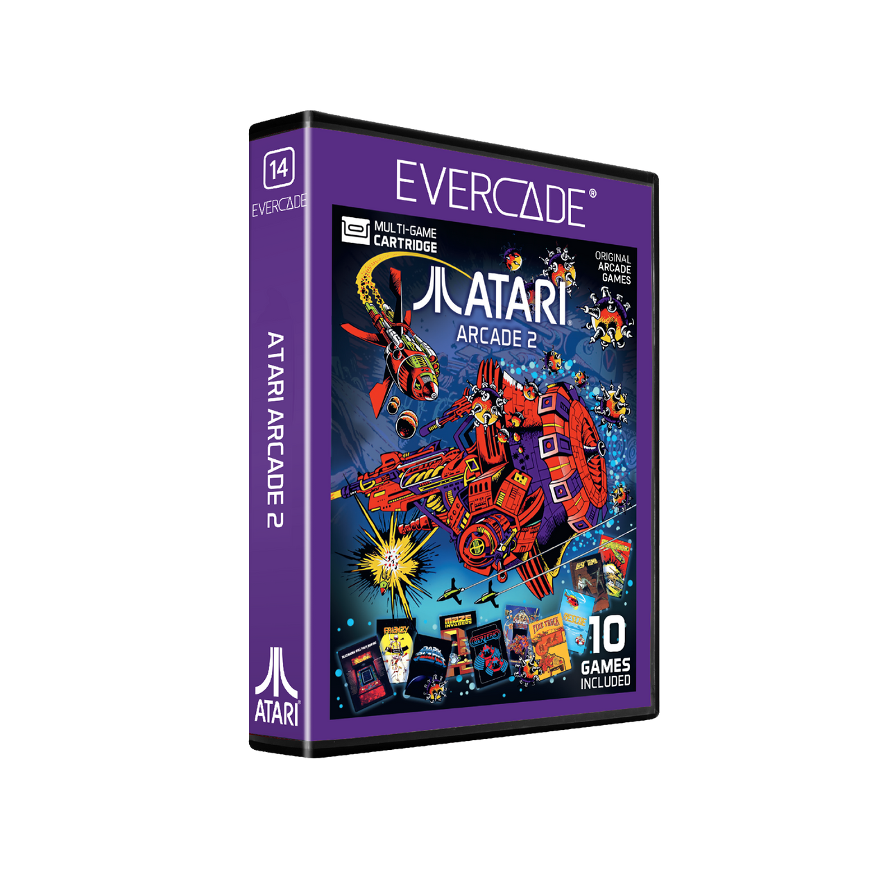 Atari Arcade 2 - Evercade - Stone Age Gamer