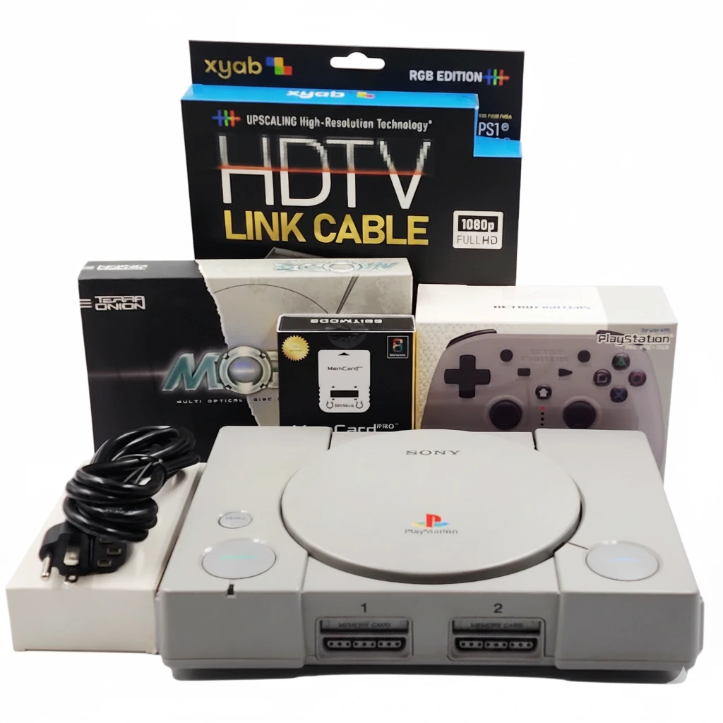 Ps1 Mode MODE Sony PlayStation Console Bundle - Stone Age Gamer