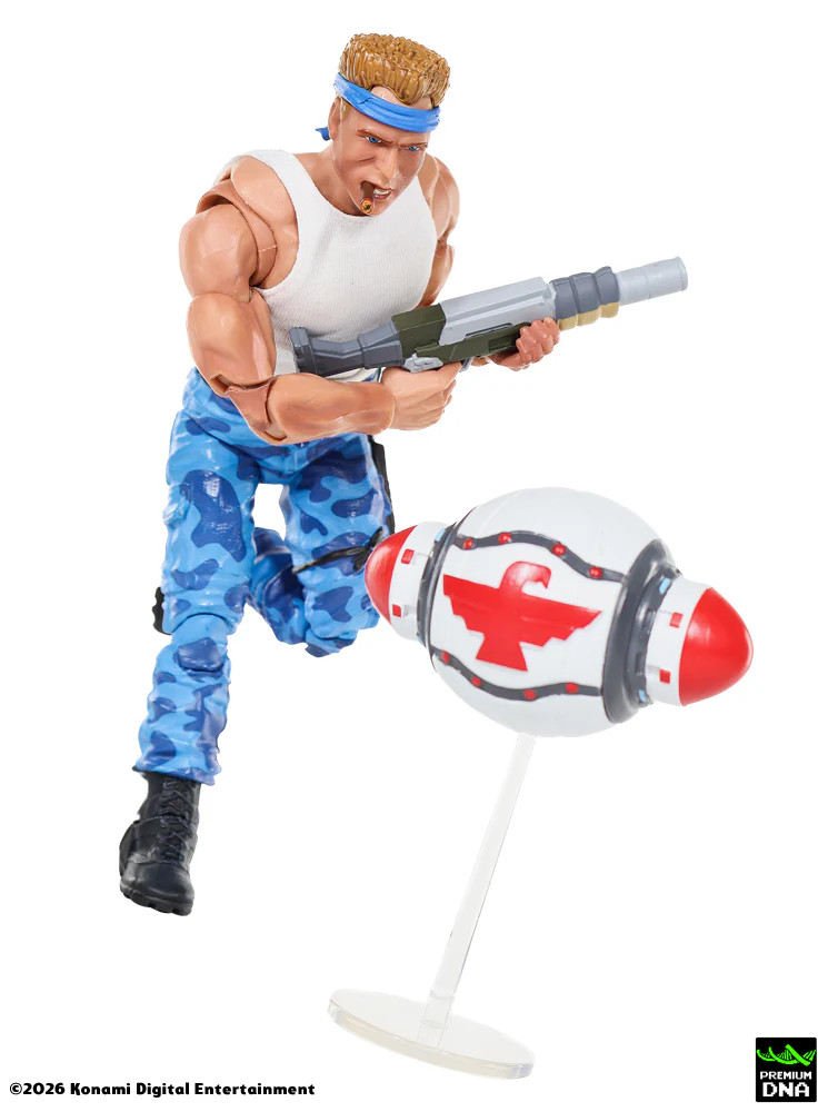Contra (NES) - Bill Rizer MAXIMUM PAYLOAD 1/12 Scale Signature Series ...