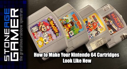 tilbede silke bekræft venligst How to Make Your Nintendo 64 Cartridges Look Like New - Stone Age Gamer