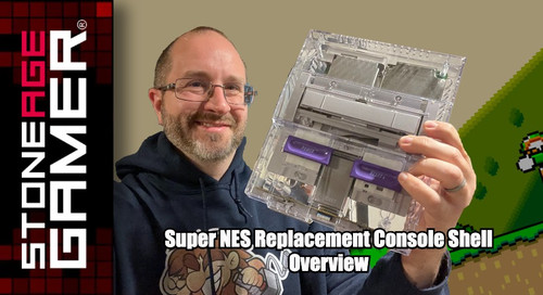 Super NES Replacement Console Shell Overview - Stone Age Gamer
