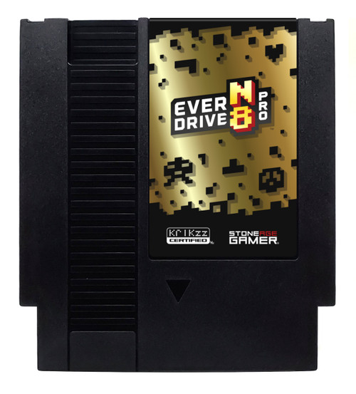 EverDrive-N8 Pro (Black Gold) [NES] - Stone Age Gamer