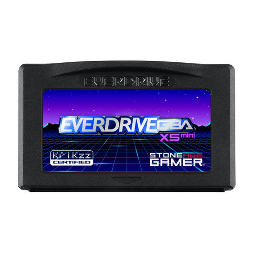 EverDrive-GBA X5 Mini (Base - Black) - Stone Age Gamer