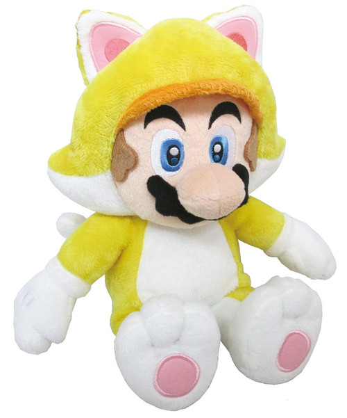 PLUSH - Cat Mario 10"