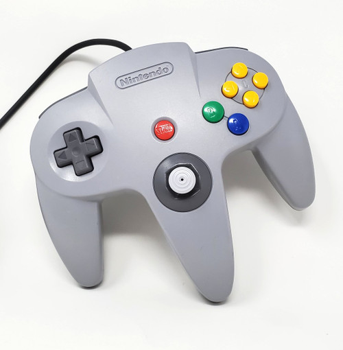 Nintendo 64 Original Controller - Gray (Very Condition) - Stone Gamer