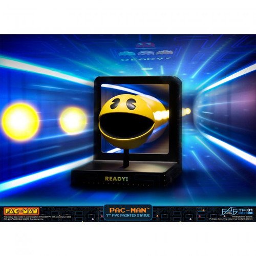 Pac-Man PVC Statue (Standard Edition) - First 4 Figures - Stone
