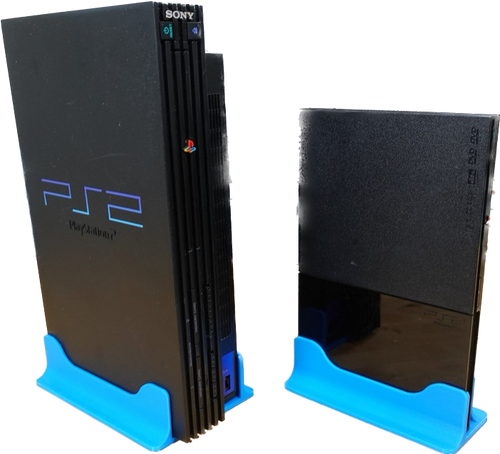 Original and Slim Vertical Stands for PlayStation 2 - Retro Frog