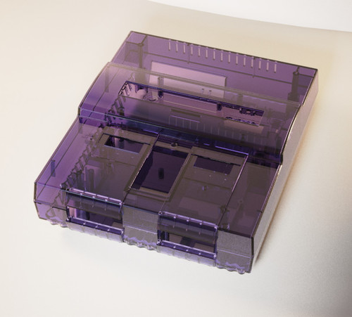 Super Nintendo Replacement Housing [RGR] ATOMIC PURPLE