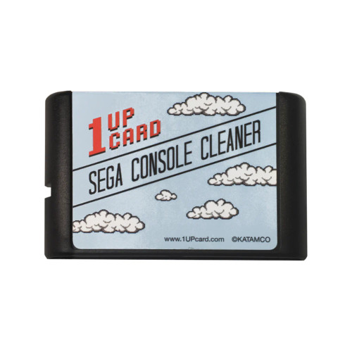 Console Cleaning Cartridge for Sega Genesis / Mega Drive - 1UPcard