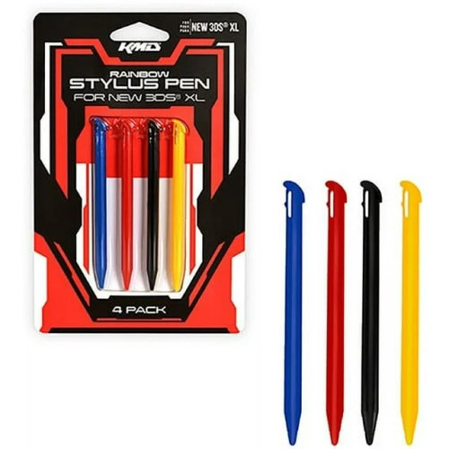 Rainbow Stylus Pen Set for Nintendo New 3DS XL - KMD