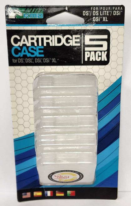 5-Pack Game Cartridge Case (5-Pack) for Nintendo DS - KMD