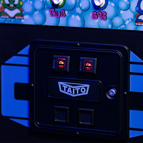 OFFICIAL TAITO BUBBLE BOBBLE Quarter Size Arcade Cabinet - Stone