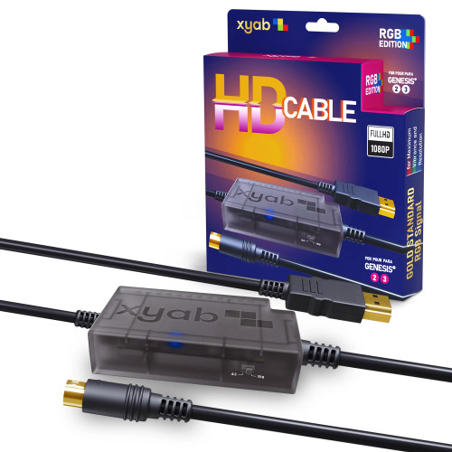 32X Link Connector Cable for Sega Genesis Model 2 & 3 - Stone Age