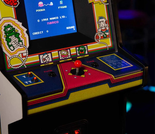 Official Dig Dug Quarter Size Arcade Cabinet - Stone Age Gamer