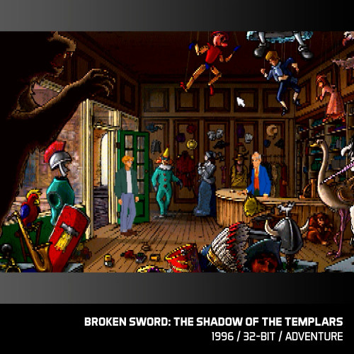 Broken Sword Collection - Evercade Game Cartridge - Stone Age Gamer