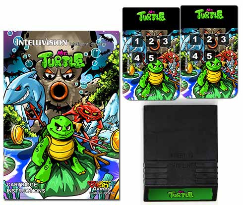 Mr. Turtle - Intellivision - Stone Age Gamer