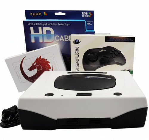 Sega Saturn Pre-Installed Fenrir Console 