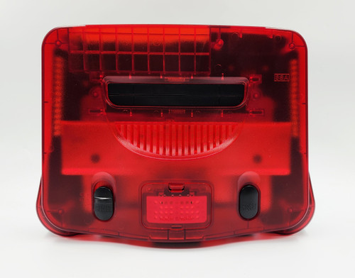 Black Cherry Nintendo 64 RGB Console Bundle with EverDrive 64 X7