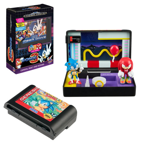 Sega Console Heroes - Sonic 3 Carnival Night Zone Diorama