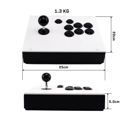 R3 Arcade FightStick (Japanese Style) - Sega Genesis - Stone Age Gamer