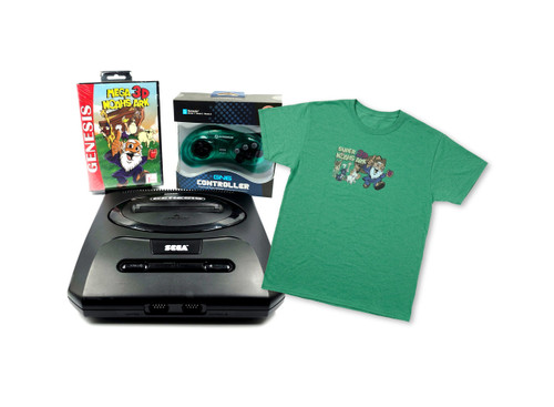 Sega Genesis Bundle - Featuring Mega Noah's Ark 3D Game & T-shirt