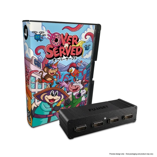 Overserved: Food Fighters! Multitap Bundle - Neo Geo AES
