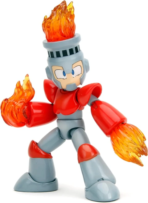 Mega Man - Fire Man 1/12 Scale Figure 4"
