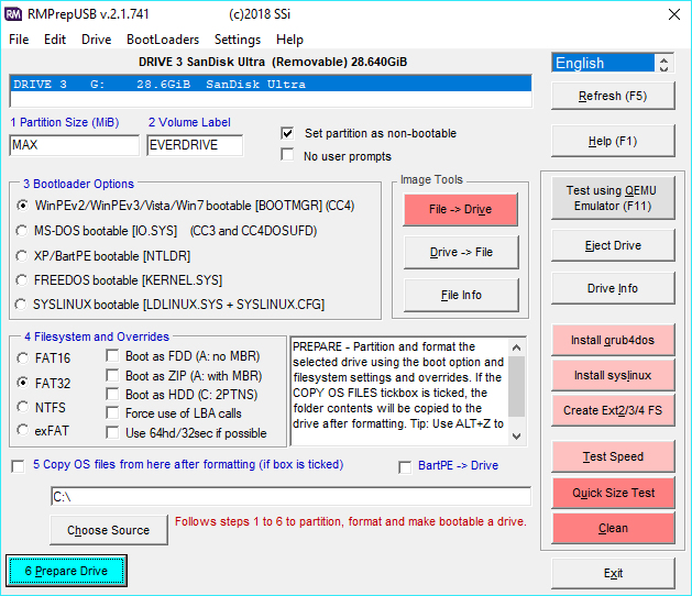 format external drive wii exfat