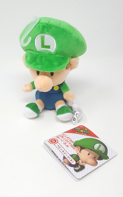 PLUSH Baby Luigi 6-inch (Nintendo) Stone Age Gamer - Main Image