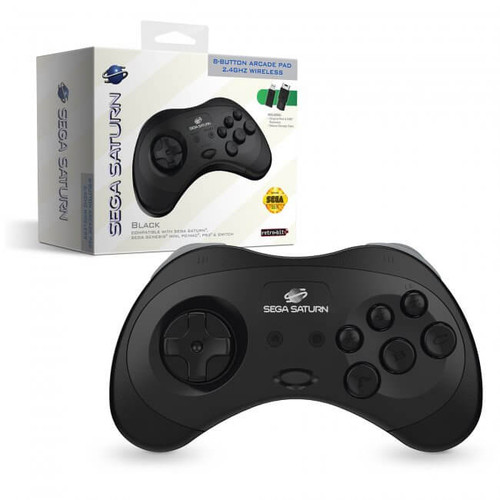 2.4ghz Wireless Control Pad for Sega Saturn - Officially Licensed