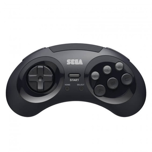 Retro-Bit SEGA Saturn Pro Wireless 2.4G Controller - Black