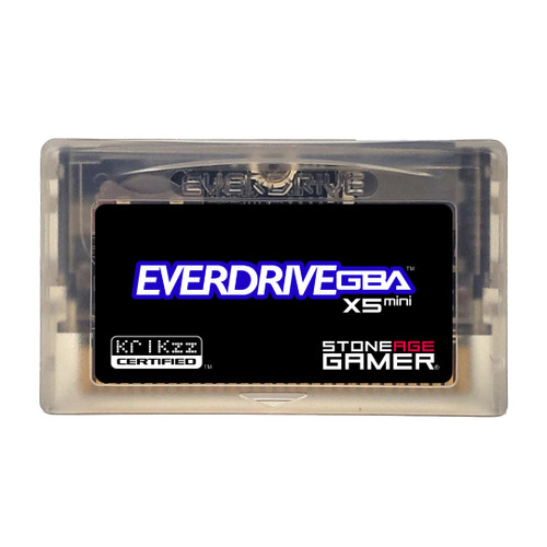 EverDrive-GBA X5 Mini (Base - Smoke) - Stone Age Gamer