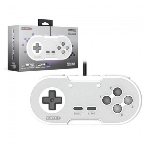 Legacy16 Wired USB Controller - Retro-Bit - Stone Age Gamer