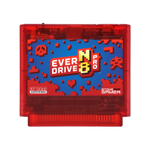 EverDrive-N8 Pro (Jumpman - Red) [Famicom] - Stone Age Gamer